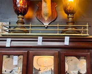 Pair of Ginormous Torchiere Lamps!