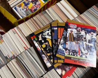 Football, Baseball and Basketball Cards 1980’s and 90’s