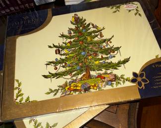 Spode Christmas Tree Placemats