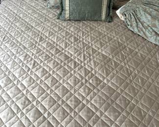 Anichini Coverlet and Two King Shams