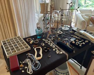 small portion of jewelry