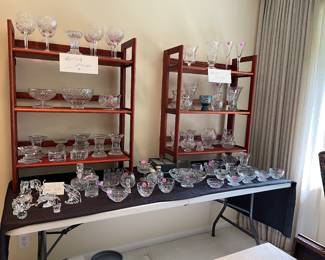 Waterford crystal and Swarovski pieces