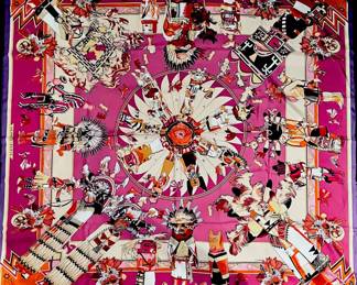 Hermès Kermit Oliver Kachina Scarf
140cm x 140cm