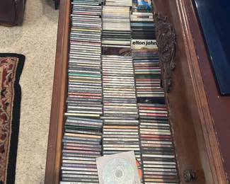 Over 300 cd’s of all musical venues. Many old 20’s, 30’s and 40’s bands most purchased at Jazz festivals around the country during from 1999-2006. Some never opened. Plus classical, folk etc etc etc.