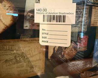 History of Aviation Shadowbox
