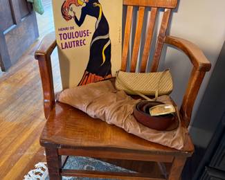 Wooden Chair, Purses