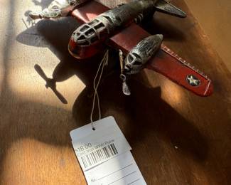 Cast Iron WWII Plane