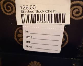 Stacked Book Chest