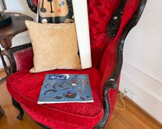 Vintage Wingback Chair