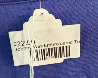 Johnny Was Embroidered Top