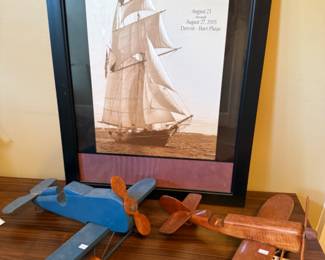 Wooden Vintage Airplanes 