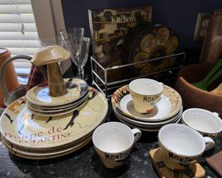 Plate Sets, Mugs 