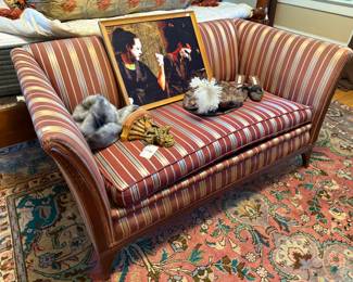 Striped Sofa