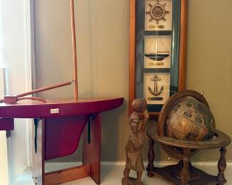 Mini Globe, Nautical Decor