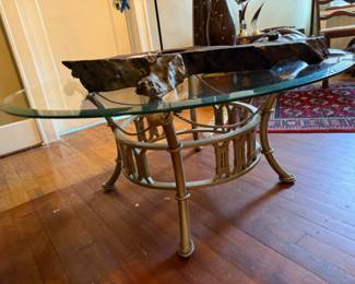 Glass Top Coffee Table