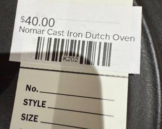Nomar Cast Iron Dutch Oven