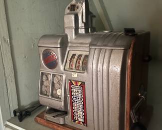 Antique slot machine!