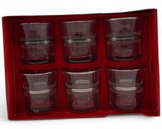 6 Dema Sovereign Whisky Tumblers in Box