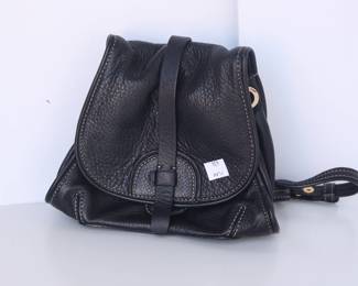 Isaac Mizrahi Women’s Black & Gold Detail Bag