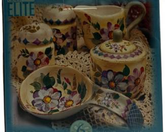 Gibson Elite Ceramic Tabletop Set, New in Box