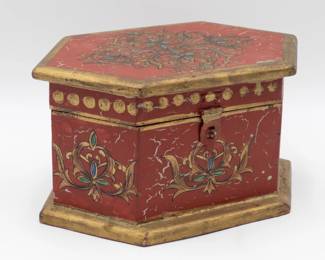 Hand-Painted Wooden Box India