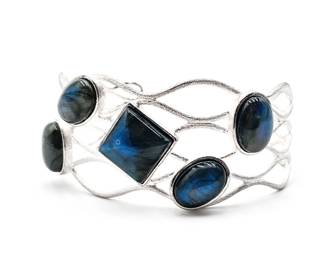 Arte D'Argento Milor Sterling Silver Bracelet with Labradorite