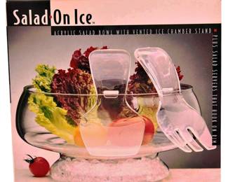 Prodyne Salad On Ice Acrylic Bowl Set