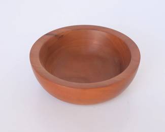 Small Carved Wooden Bowl