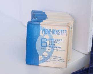Lot of 13 View-Master Personal Stereo Reel Mounts