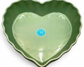 Martha Stewart Stoneware Heart-Shaped Baker