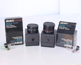 Lot of Two Sakar Lenses for Nikon Auto Focus