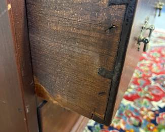 M19 - $75. SMALL Antique Cabinet. Measures 18.5" x 12" x 23.5" tall. 