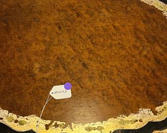 M15 - $75. Italian Florentine Gilded Table. Measures 28" x 21" x 21" tall. 