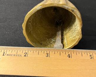 M76 - $15. Victorian Lady Brass Bell. 