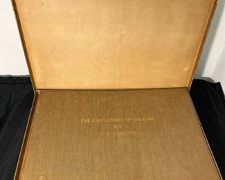 M64 - $250. The Education of Mr. Pipp by CD Gibson in original box. "This edition is limited to 250 signed copies of which this is number 112" signed by author & publisher. 1899. (4th volume in the regular series)