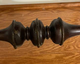 M107 - $195. Antique Drop Leaf Writing Desk. 