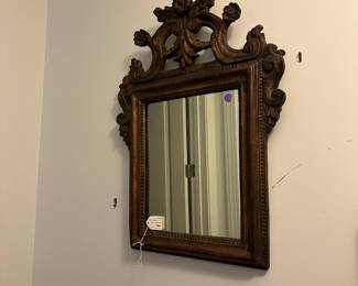 M31 - $140. Borghese Gold Gilt Mirror. Measures 18" wide x 24" tall. 