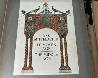 M65 - $50. Alexander Speltz "The Colorured Ornament of All Historical Styles" Middle Ages