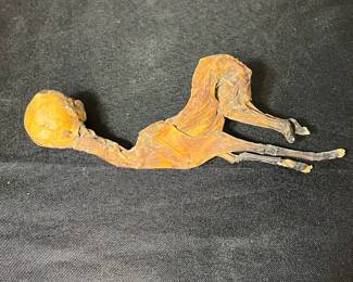 K83 - $60. Small Mummified Llama Fetus. 