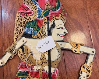 K86 - $30. 23" Tall Shadow Puppet. Measures 23" tall. 