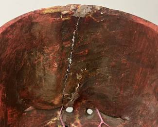 K30 - $40. Bali, Indonesia Hand Carved Mask. Balinese Barong. Moveable Jaw & Ears. 