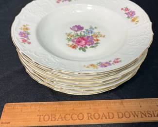 M61 - $45. RGK Czech Bernadette 1920s. 6 soup bowls. 