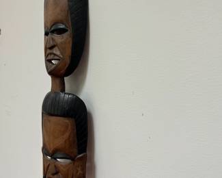 K40 - $40. Hand Carved in Kenya. Measures 5.25" wide x 18.5" tall. 