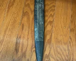 K49 - $30. Decorative Papau New Guinea Sword. 24.75" long. 