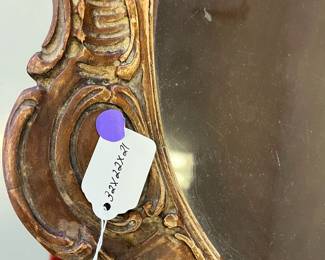 M8 - $200. Carved Wood Display Table with Removable glass Top. Measures 32" x 22" x 21" tall. (We believe this 1930s table was recreated into a display table.)