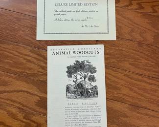 M125 - $100. Set of 6 First Edition *1967 reproductions* from Jonathan Fisher. Never framed - stored in the original shipping envelope. Each is 11" x 13.75"