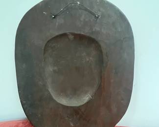 K38 - $30. Hand Carved Mask. Measures 13" x 16" tall. 