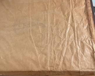 K14 - $30. Mexican Folk Art Painting. Framed it measures 18" wide x 14" tall. 