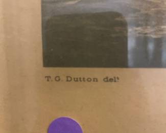 M40 - $50.  The Clipper Ship "Cosmos". Measures 23" x 17". 