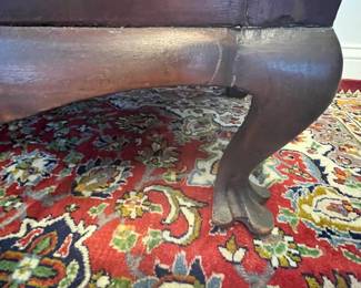 M1 - $175. 3 Drawer Antique Chest. Measures 37" wide x 20.5" deep x 37" tall. Drawers are a little "sticky" and there are some imperfections with the veneer. Custom cut glass has protected the top! Hand cut dovetails drawers. 